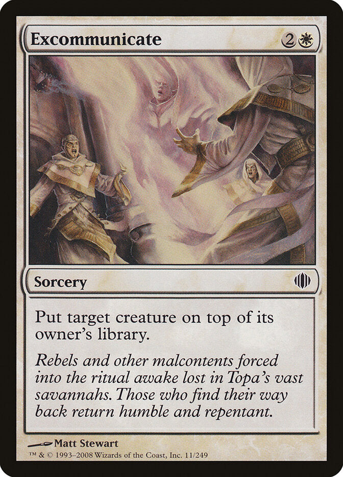 Excomungar / Excommunicate - Magic: The Gathering - MoxLand