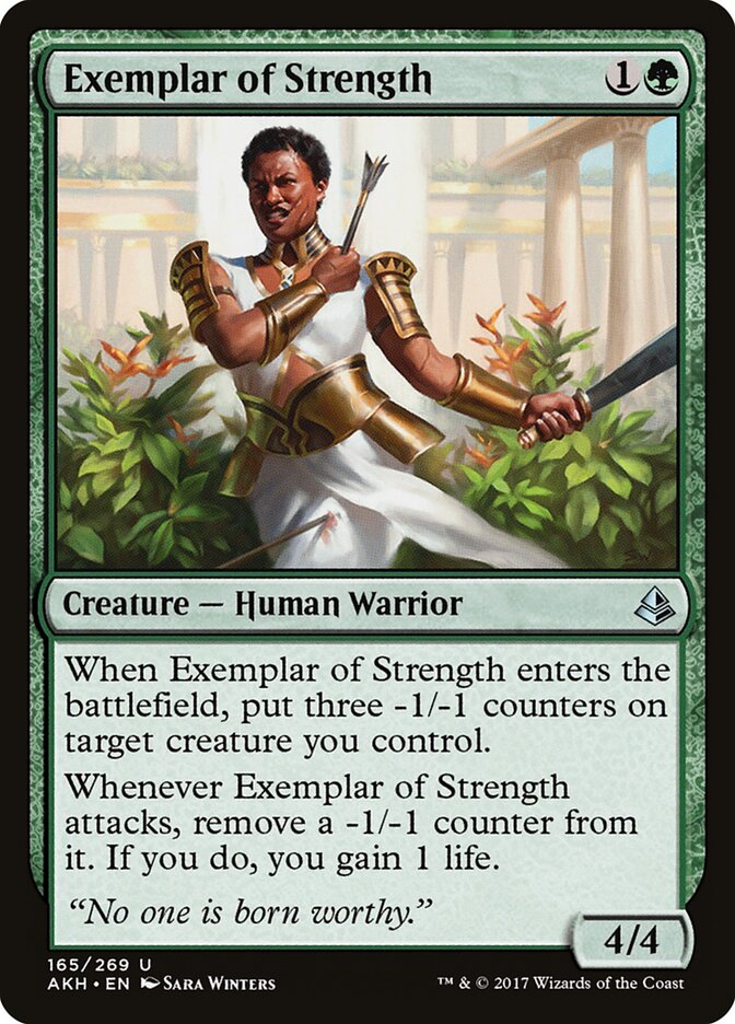 Exemplo de Força / Exemplar of Strength - Magic: The Gathering - MoxLand