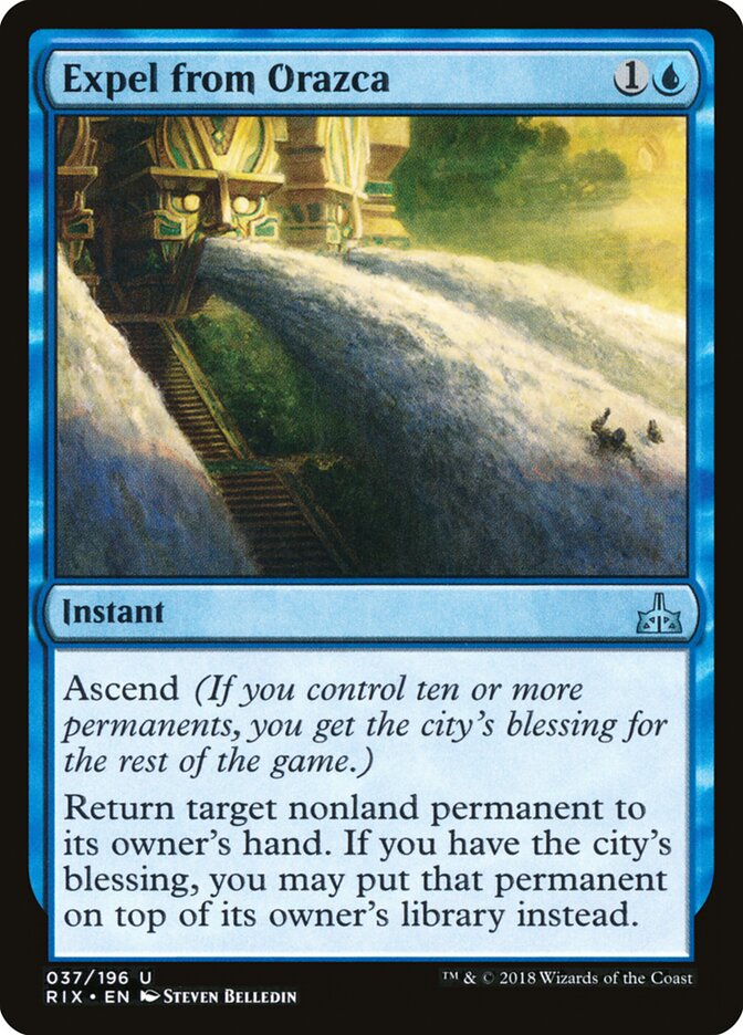 Expelir de Orazca / Expel from Orazca - Magic: The Gathering - MoxLand