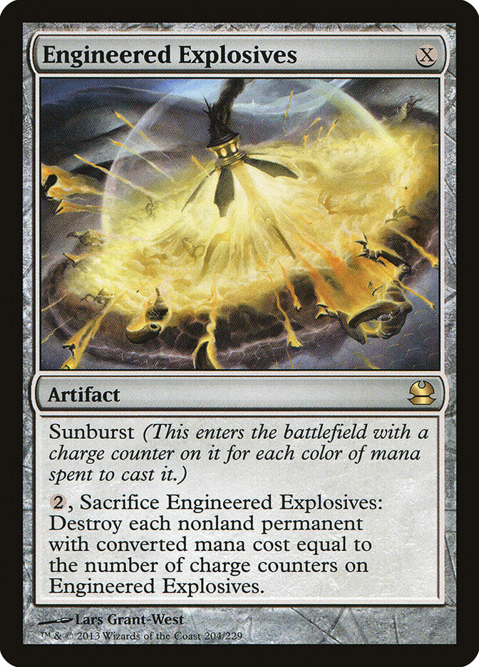 Explosivos Fabricados / Engineered Explosives - Magic: The Gathering - MoxLand