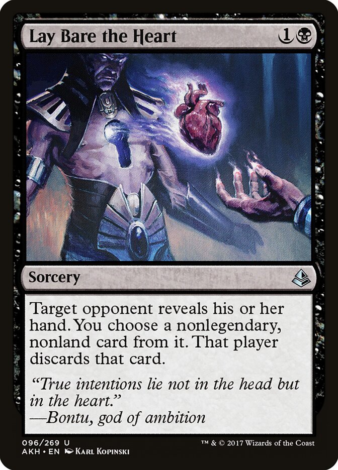 Expor o Coração / Lay Bare the Heart - Magic: The Gathering - MoxLand