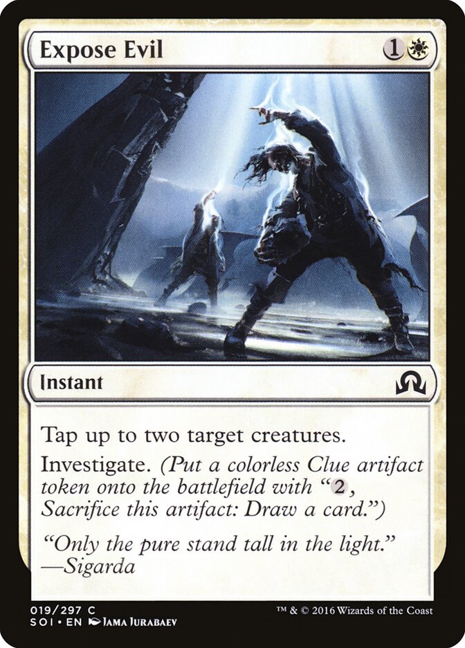 Expor o Mal / Expose Evil - Magic: The Gathering - MoxLand