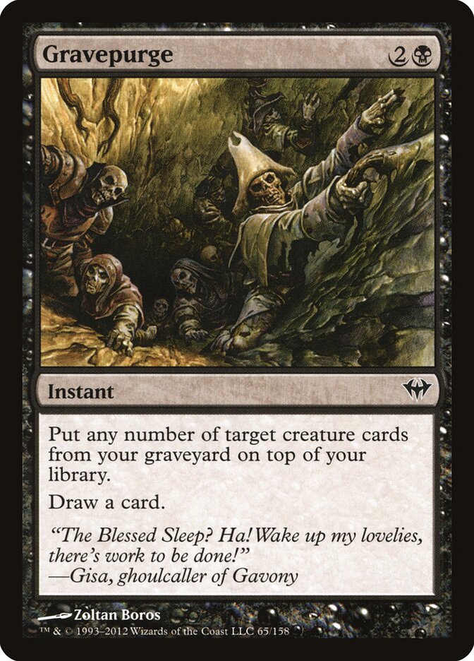 Expurgar Túmulo / Gravepurge - Magic: The Gathering - MoxLand