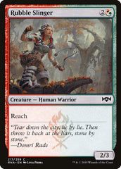 Fundeira dos Escombros / Rubble Slinger - Magic: The Gathering - MoxLand