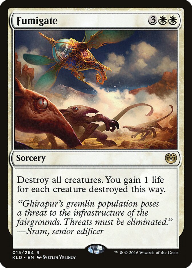Fumigar / Fumigate - Magic: The Gathering - MoxLand