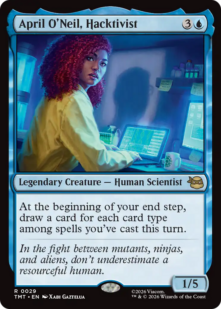 April O'Neil, Hacktivist - Magic: The Gathering - MoxLand