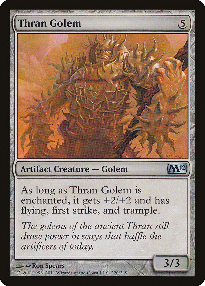 Golem Thran / Thran Golem - Magic: The Gathering - MoxLand