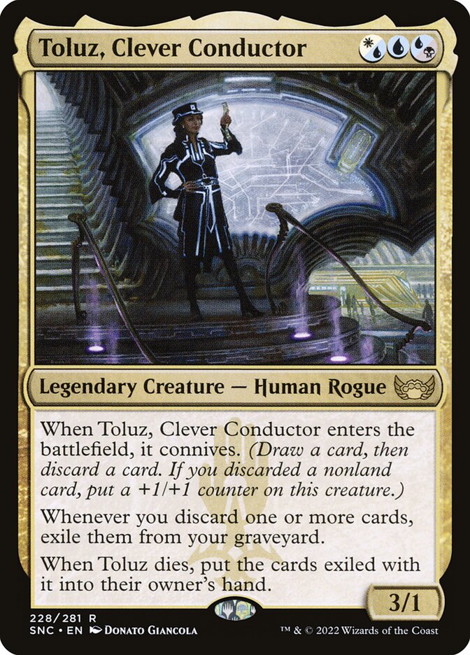 Toluz, Maquinista Astuta / Toluz, Clever Conductor - Magic: The Gathering - MoxLand