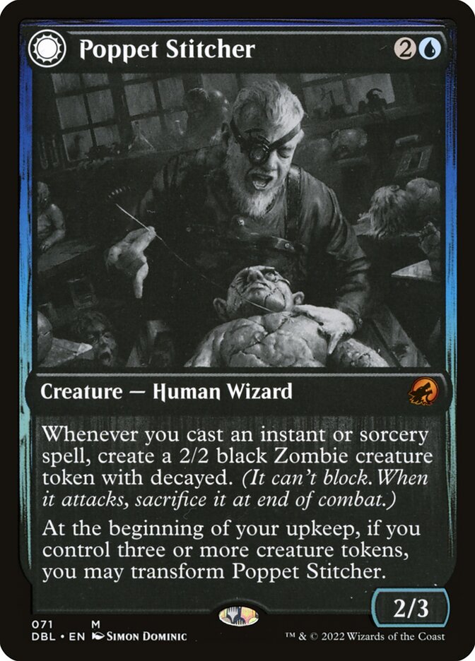 Suturador de Bonecos / Poppet Stitcher - Magic: The Gathering - MoxLand