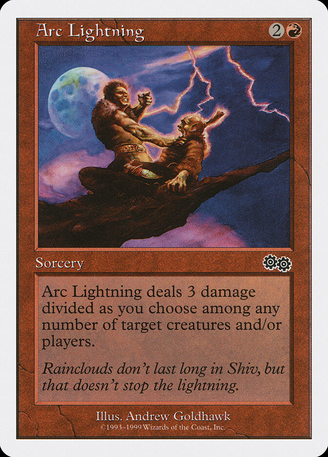 Raio Voltaico / Arc Lightning - Magic: The Gathering - MoxLand
