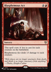 Ato Blasfemo / Blasphemous Act - Magic: The Gathering - MoxLand