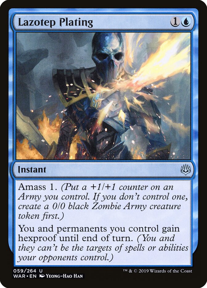 Armadura de Lazotep / Lazotep Plating - Magic: The Gathering - MoxLand