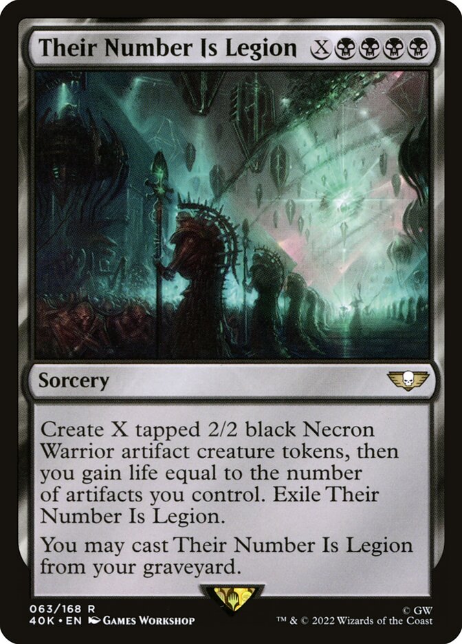 O Número Deles é Legião / Their Number Is Legion - Magic: The Gathering - MoxLand