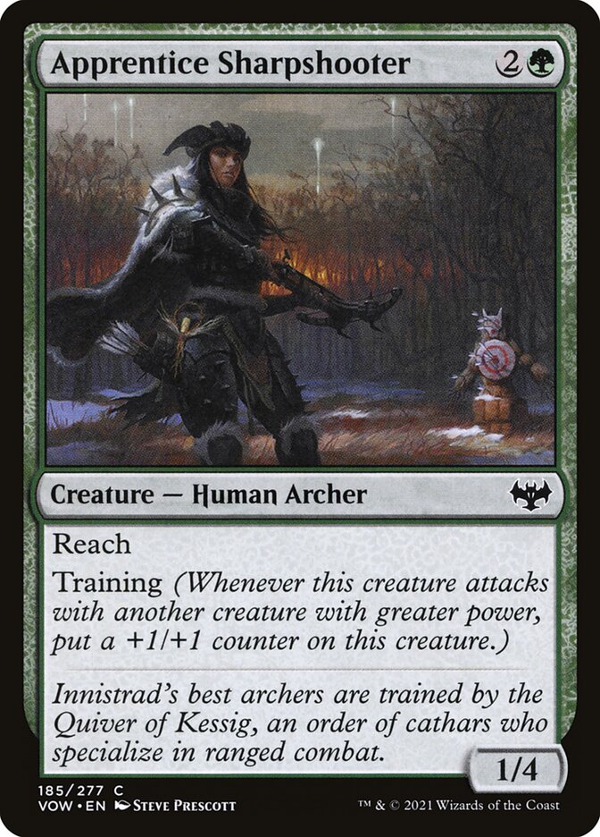 Atiradora de Elite Aprendiz / Apprentice Sharpshooter - Magic: The Gathering - MoxLand
