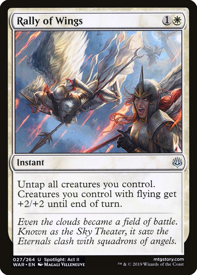 Reunião de Asas / Rally of Wings - Magic: The Gathering - MoxLand