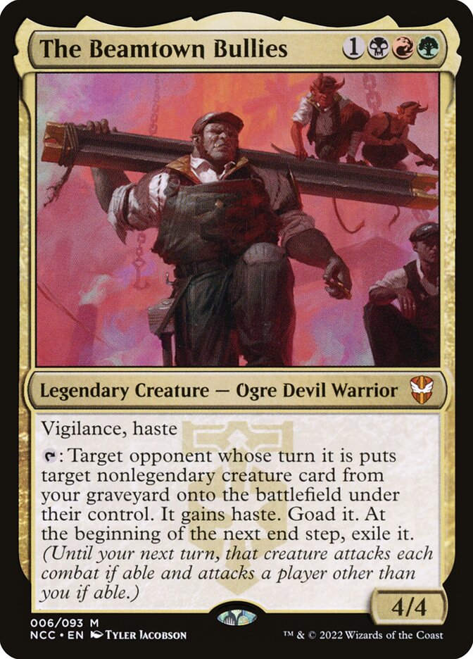 Valentões de Vigópolis / The Beamtown Bullies - Magic: The Gathering - MoxLand
