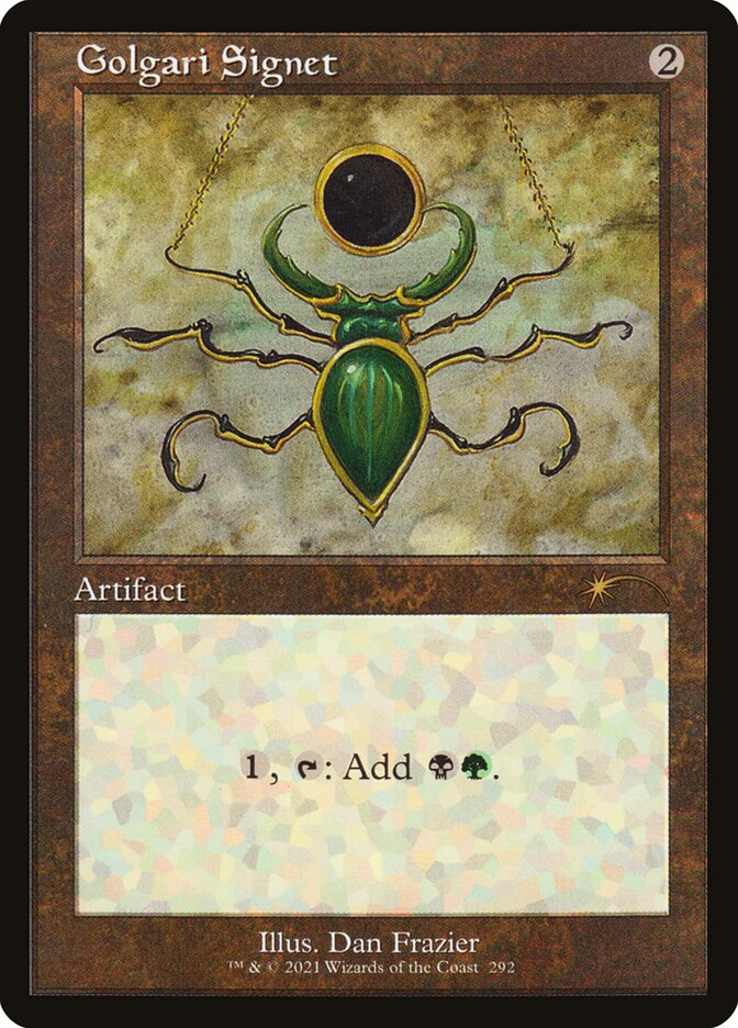 Sinete Golgari / Golgari Signet - Magic: The Gathering - MoxLand