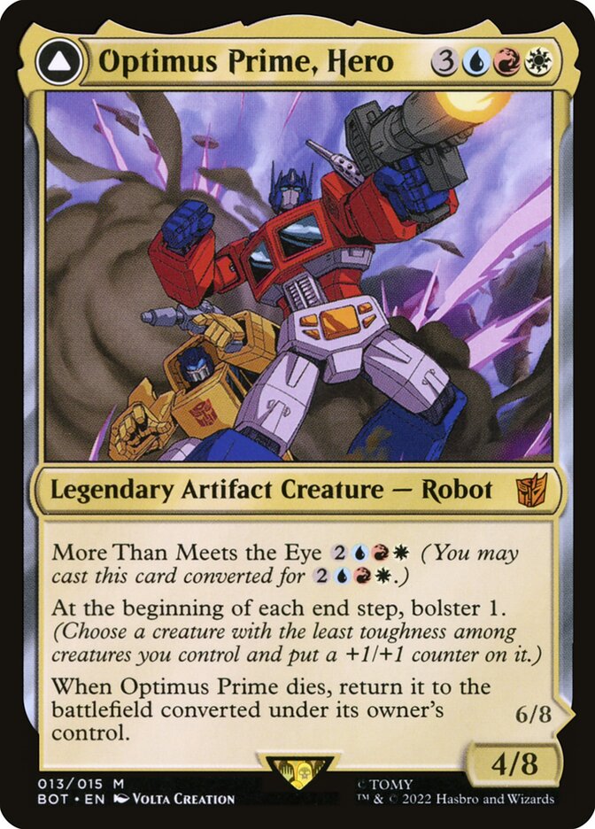 Optimus Prime, Herói / Optimus Prime, Hero - Magic: The Gathering - MoxLand