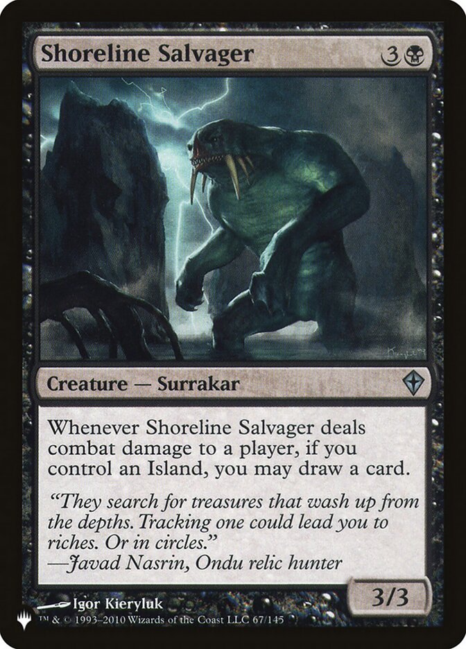 Salvádego da Costa / Shoreline Salvager - Magic: The Gathering - MoxLand
