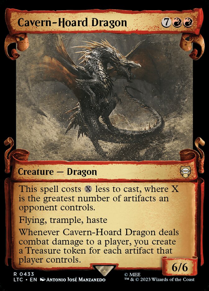 Dragão do Tesouro da Caverna / Cavern-Hoard Dragon - Magic: The Gathering - MoxLand