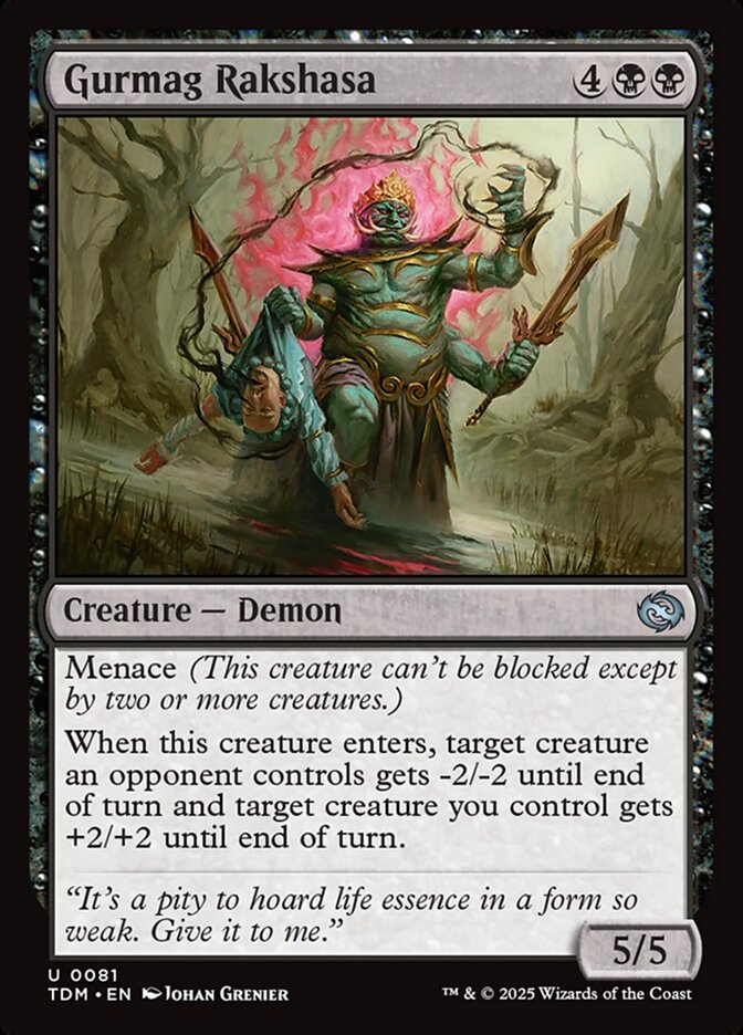 Rakshasa de Gurmag / Gurmag Rakshasa - Magic: The Gathering - MoxLand