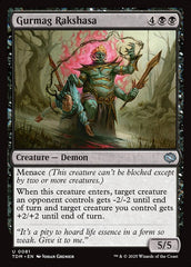 Rakshasa de Gurmag / Gurmag Rakshasa - Magic: The Gathering - MoxLand