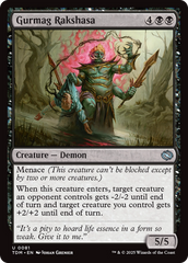 Rakshasa de Gurmag / Gurmag Rakshasa - Magic: The Gathering - MoxLand