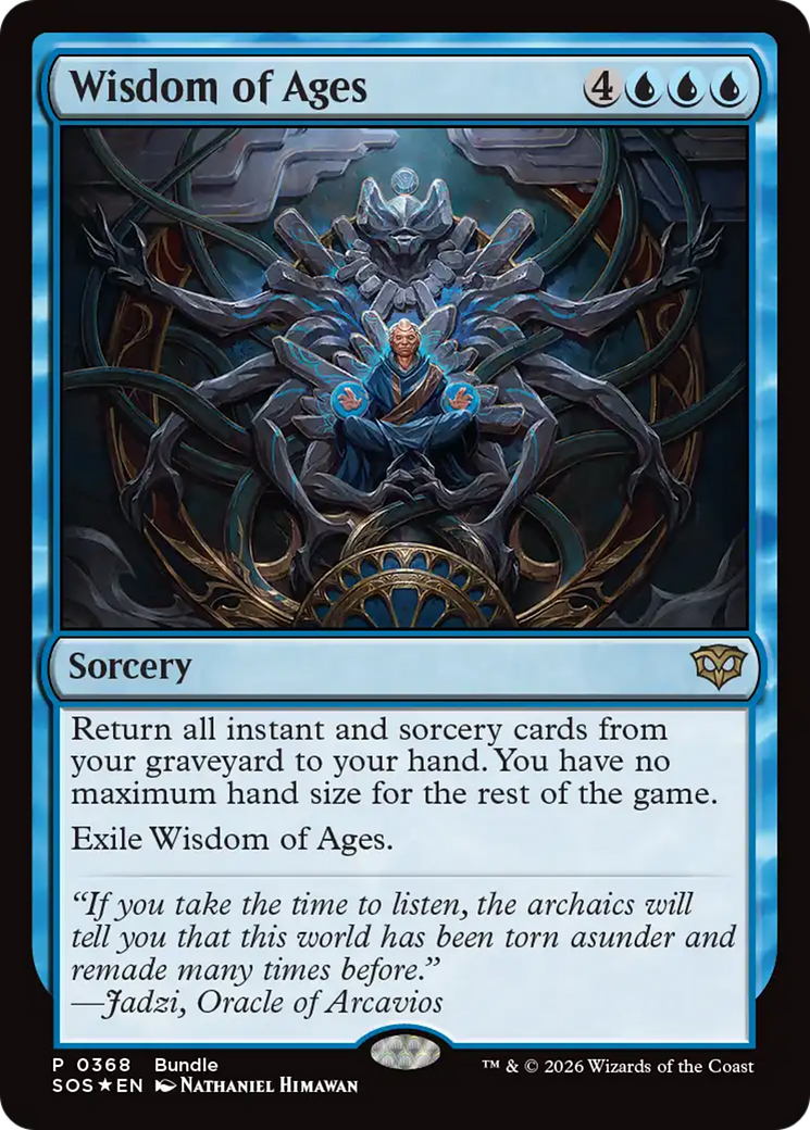 Wisdom of Ages - Magic: The Gathering - MoxLand