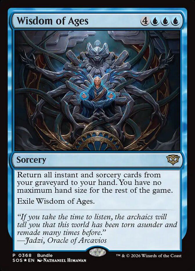 Wisdom of Ages - Magic: The Gathering - MoxLand
