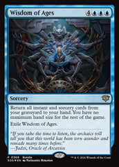Wisdom of Ages - Magic: The Gathering - MoxLand