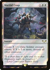 Golpe Marcial / Martial Coup - Magic: The Gathering - MoxLand