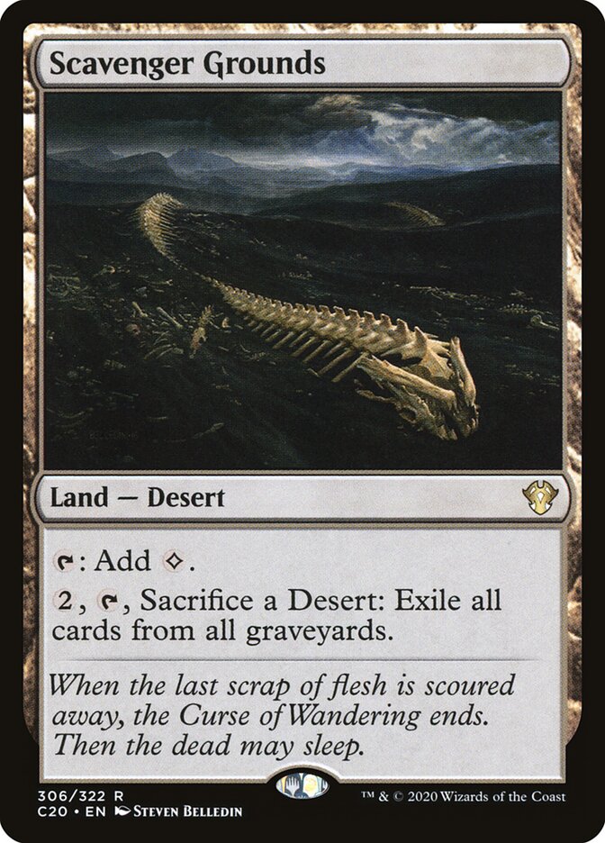 Território dos Necrófagos / Scavenger Grounds - Magic: The Gathering - MoxLand