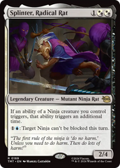 Splinter, Radical Rat - Magic: The Gathering - MoxLand