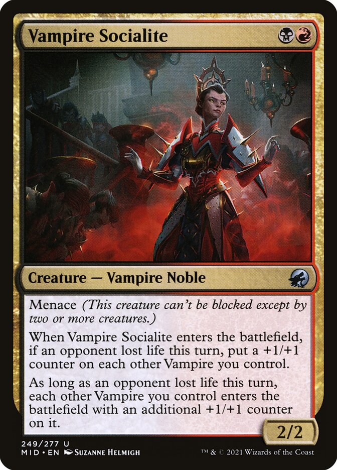 Socialite Vampira / Vampire Socialite - Magic: The Gathering - MoxLand