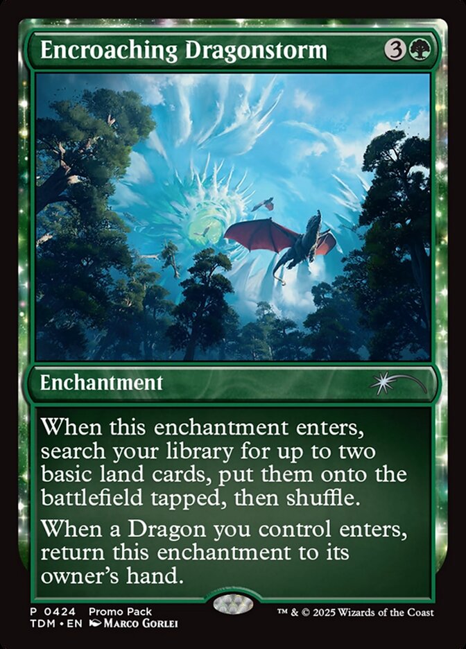 Tempestade de Dragões Invasora / Encroaching Dragonstorm - Magic: The Gathering - MoxLand