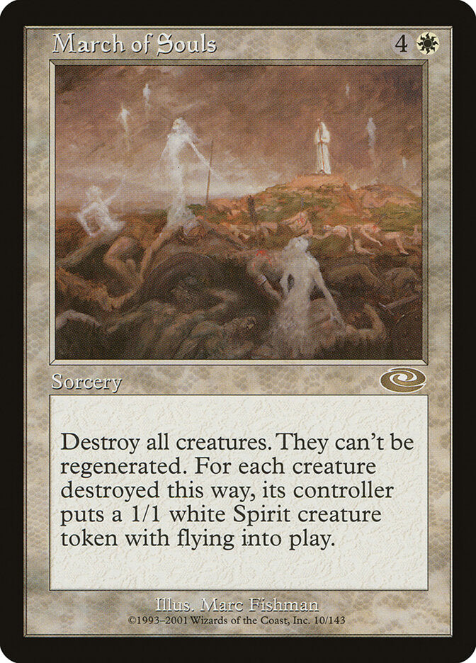 Marcha de Almas / March of Souls - Magic: The Gathering - MoxLand