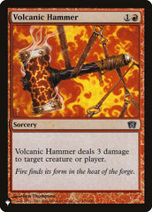 Martelo Vulcânico / Volcanic Hammer - Magic: The Gathering - MoxLand