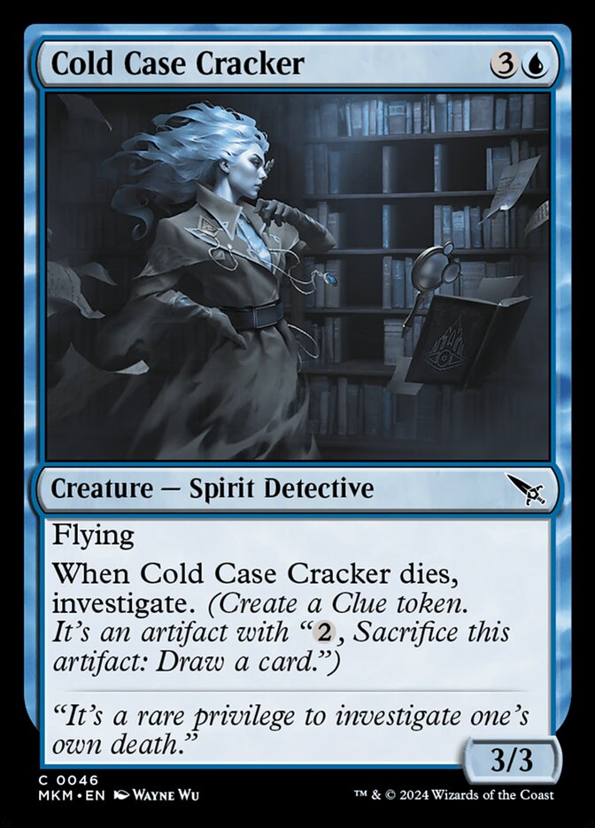 Resolvedora de Casos Arquivados / Cold Case Cracker - Magic: The Gathering - MoxLand