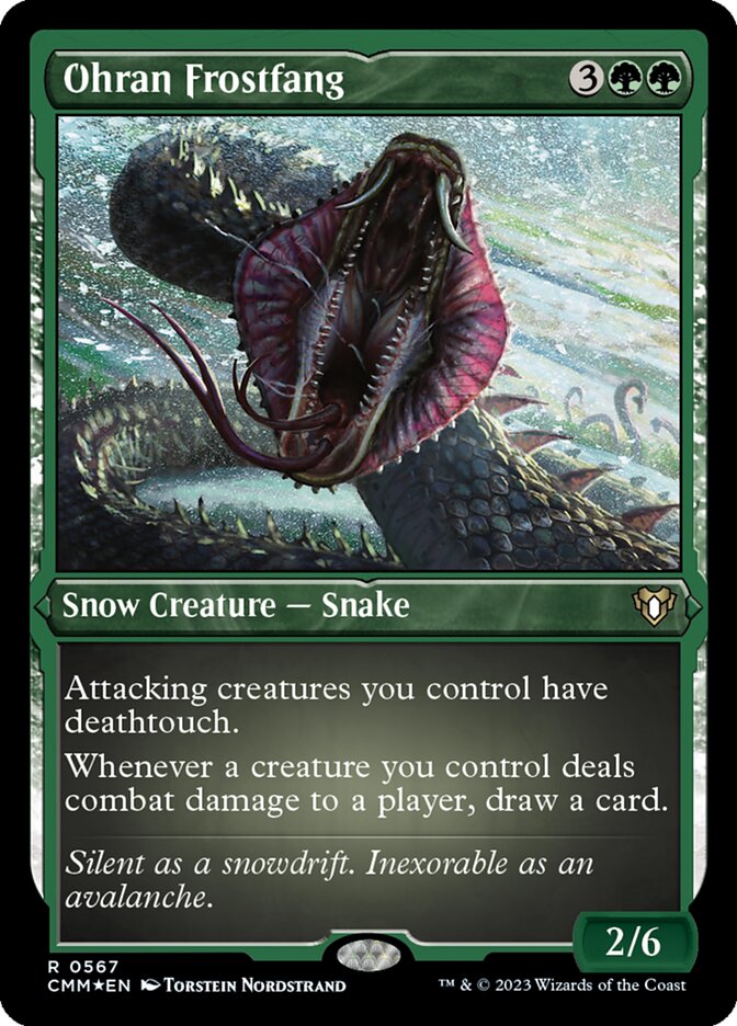Presa-gélida de Ohran / Ohran Frostfang - Magic: The Gathering - MoxLand