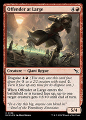 Criminosa em Fuga / Offender at Large - Magic: The Gathering - MoxLand
