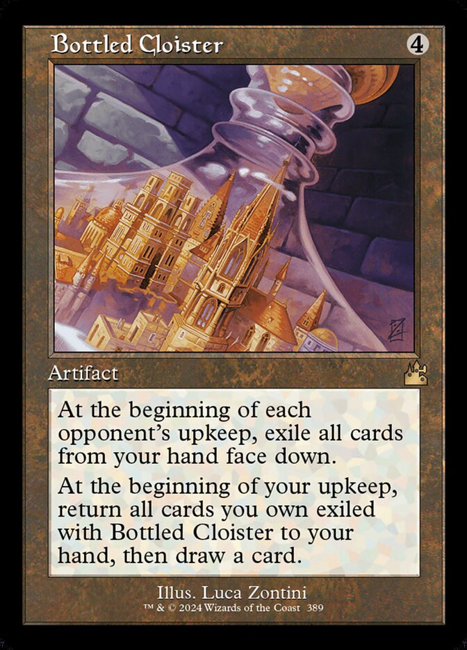 Mosteiro Engarrafado / Bottled Cloister - Magic: The Gathering - MoxLand