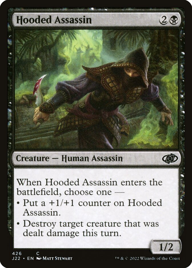 Assassino Encapuzado / Hooded Assassin - Magic: The Gathering - MoxLand