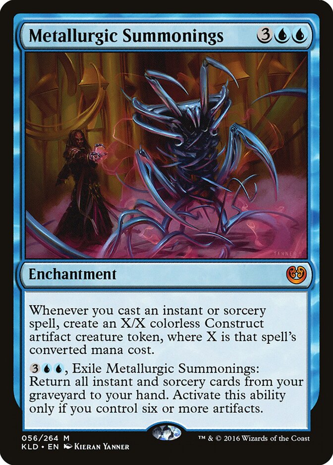 Invocações Metalúrgicas / Metallurgic Summonings - Magic: The Gathering - MoxLand