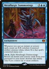 Invocações Metalúrgicas / Metallurgic Summonings - Magic: The Gathering - MoxLand