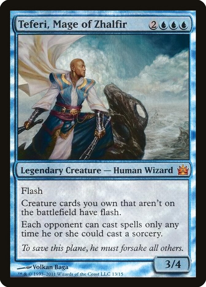 Teferi, Mago de Zhalfir / Teferi, Mage of Zhalfir - Magic: The Gathering - MoxLand