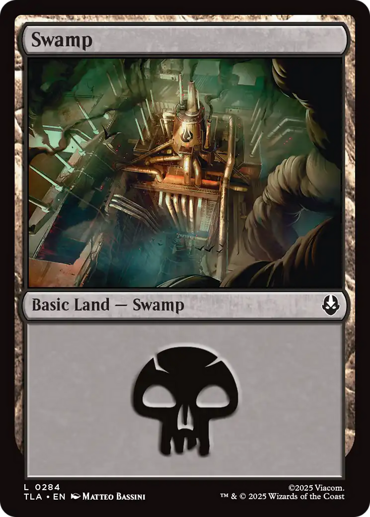 Pântano (#284) / Swamp - Magic: The Gathering - MoxLand