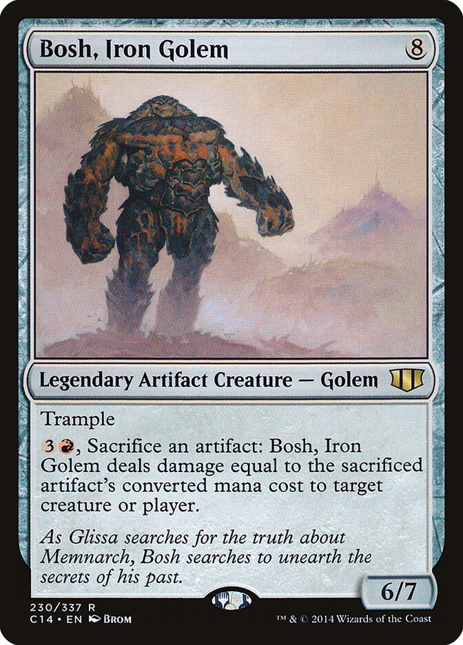 Bosh, Golem de Ferro / Bosh, Iron Golem - Magic: The Gathering - MoxLand