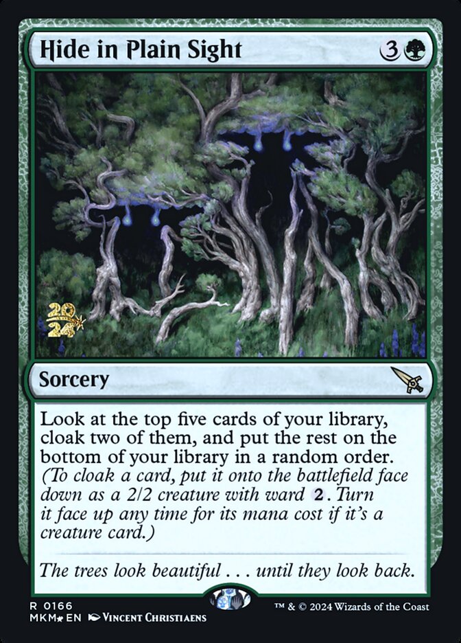 Esconder-se em Plena Vista / Hide in Plain Sight - Magic: The Gathering - MoxLand