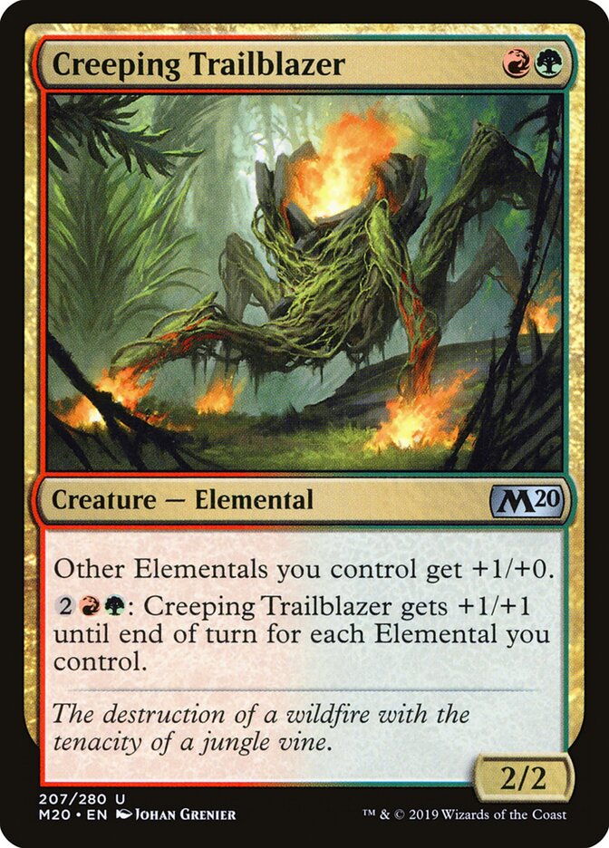 Queima-trilha Rastejante / Creeping Trailblazer - Magic: The Gathering - MoxLand