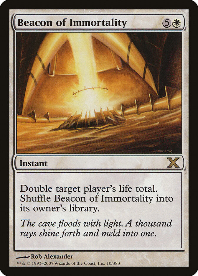 Guia da Imortalidade / Beacon of Immortality - Magic: The Gathering - MoxLand